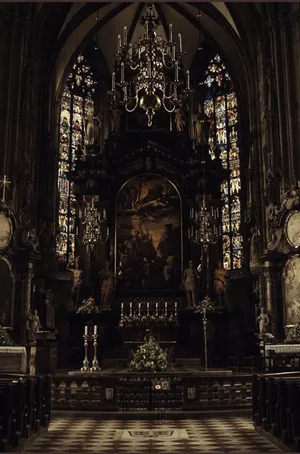 Gloomy Night Vibe Wallpaper