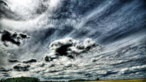 Glorious Dark And Dramatic Sky Wallpaper