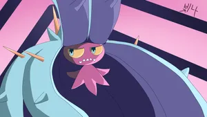 Glorious Display Of Toxapex In A Natural Habitat Wallpaper