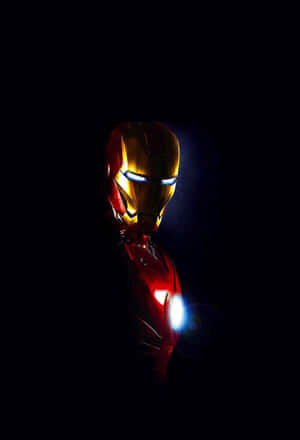 Glowing Arc Reactor Of Iron Man 4k Mobile Wallpaper