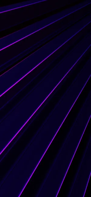Glowing Black And Purple Aesthetic Lines Wallpaper