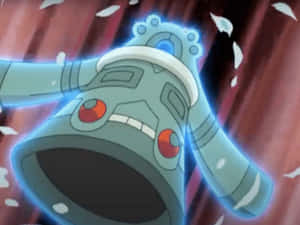 Glowing Bronzong In Anime Wallpaper