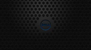 Glowing Dell 4k Logo Wallpaper