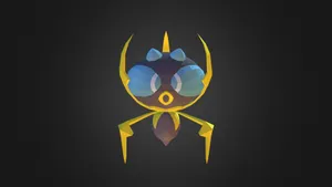 Glowing Dewpider Wallpaper