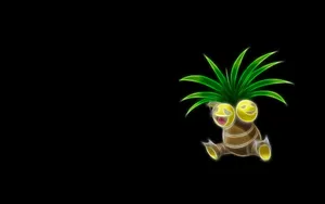 Glowing Exeggutor Graphic Wallpaper