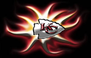 Glowing Fanart Kc Chiefs Wallpaper