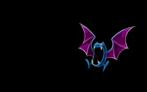 Glowing Golbat Art Wallpaper