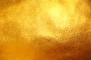 Glowing Golden Background Wallpaper