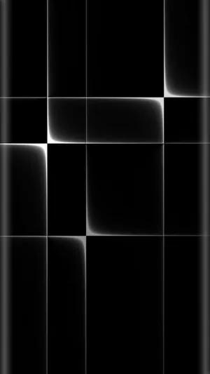 Glowing Lines In Black 3d Wallpaper