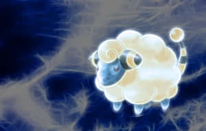 Glowing Mareep Wallpaper