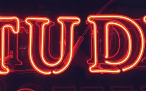 Glowing Neon Signage Wallpaper