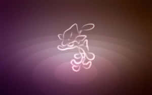 Glowing Outlines Of Skrelp Wallpaper