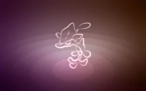 Glowing Outlines Of Skrelp Wallpaper