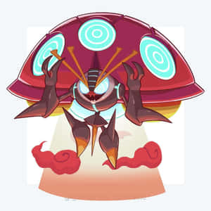 Glowing Spots Of An Orbeetle Wallpaper