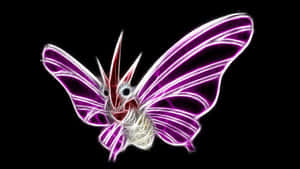 Glowing Venomoth Wallpaper