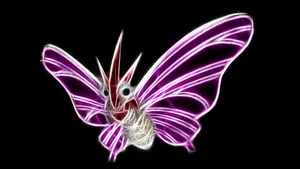 Glowing Venomoth Wallpaper