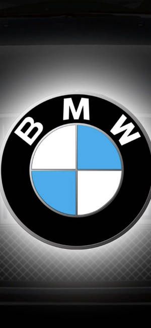 Glowing White Logo Bmw Iphone X Wallpaper