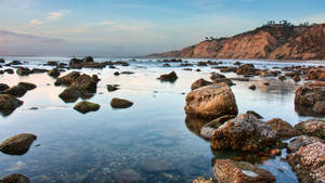 Gmail River With Rocks Wallpaper