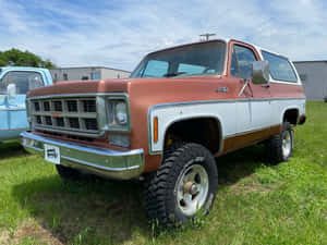 Gmc Jimmy On An Off-road Adventure Wallpaper