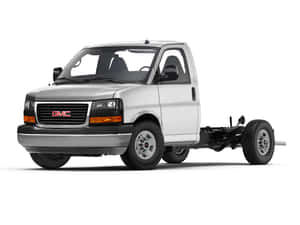 Gmc Savana Cargo Van In Action Wallpaper