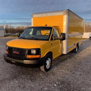 Gmc Savana Cargo Van Parked In The City Wallpaper