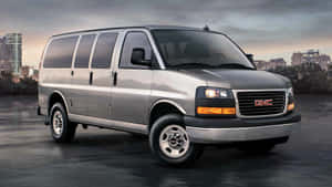 Gmc Savana In A Picturesque Location Wallpaper