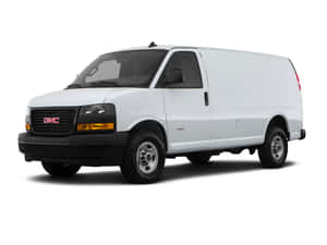 Gmc Savana On The Road Wallpaper