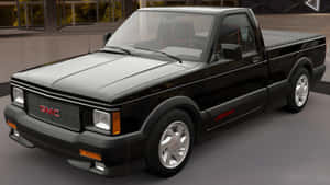 Gmc Syclone - A High-performance Vintage Pickup Truck Wallpaper