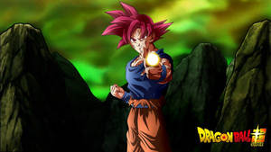 Go Super Saiyan God To Unlock A New Level Of Power Wallpaper