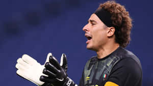 Goalkeeper In Action Memo Ochoa Wallpaper