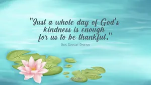 “god Is Great And Powerful.” Wallpaper