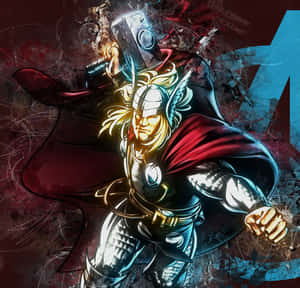 God Of Thunder - Unleashing His Power Wallpaper