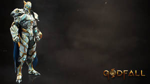 Godfall White Armored Hero Wallpaper