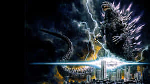 Godzilla 2000 In Full Force Wallpaper