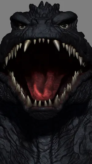 Godzilla 2000 Unleashes Fury Wallpaper