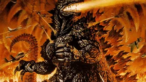 Godzilla 2014, A Force Of Nature And Destruction With The City As A Backdrop Wallpaper