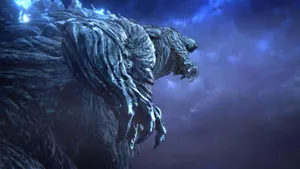 Godzilla Earth Roaring In The City Wallpaper