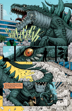 Godzilla Earth: Supreme Ruler Of The Planet Wallpaper