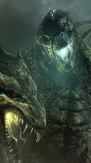 Godzilla Earth: The King In Action Wallpaper