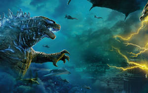 “godzilla, King Of The Monsters” Wallpaper