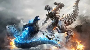 Godzilla Minus One 4k Battle Wallpaper