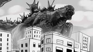 Godzilla Minus One 4k Scene Wallpaper