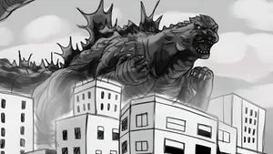 Godzilla Minus One 4k Scene Wallpaper