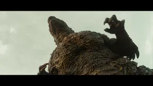 Godzilla Minus One Epic Battle Wallpaper