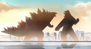 Godzilla Vs. King Kong Wallpaper