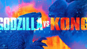 Godzilla Vs Kong - The Battle Of The Ages Wallpaper