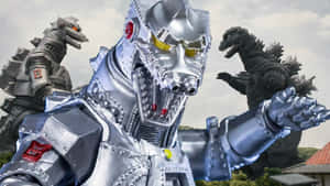 Godzilla Vs Mechagodzilla 1920 X 1080 Wallpaper Wallpaper