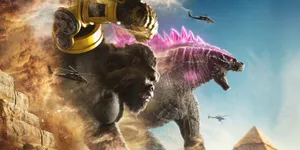 Godzillavs Kong Epic Battle Wallpaper