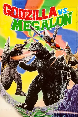 Godzillavs Megalon Movie Poster Wallpaper