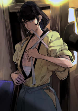 Goemon Ishikawa Xiii In Action Wallpaper